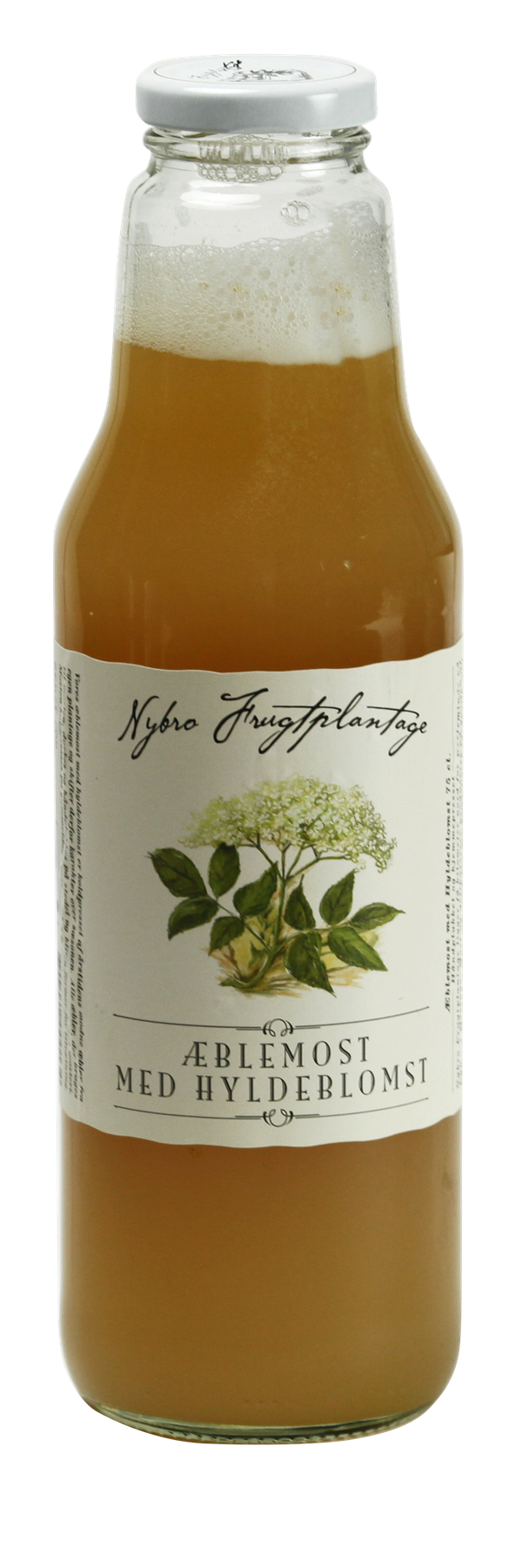 Køb Æblemost med Hyldeblomst fra Nybro her